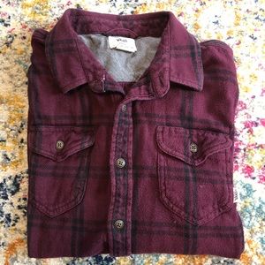 Vans purple flannel